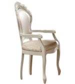 High Gloss Lacquer Leonardo Arm Chair i18596 By ESF Furniture Dining Chair & Bench Mobilia Cleopatra 7 High Gloss Lacquer Leonardo Arm Chair i18596 By ESF Furniture 7