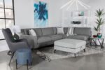 Clint upholstered ottoman with tapered legs multi-color 509807 by coaster furniture Benches and Ottomans Mobilia Cleopatra 20 Clint upholstered ottoman with tapered legs multi-color 509807 by coaster furniture 20