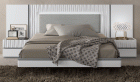 Marina White QS Bed **frame not included**