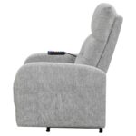 Tufted Upholstered Power Lift Recliner Grey 609402P by Coaster Furniture 38