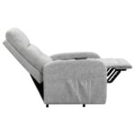 Tufted Upholstered Power Lift Recliner Grey 609402P by Coaster Furniture 39