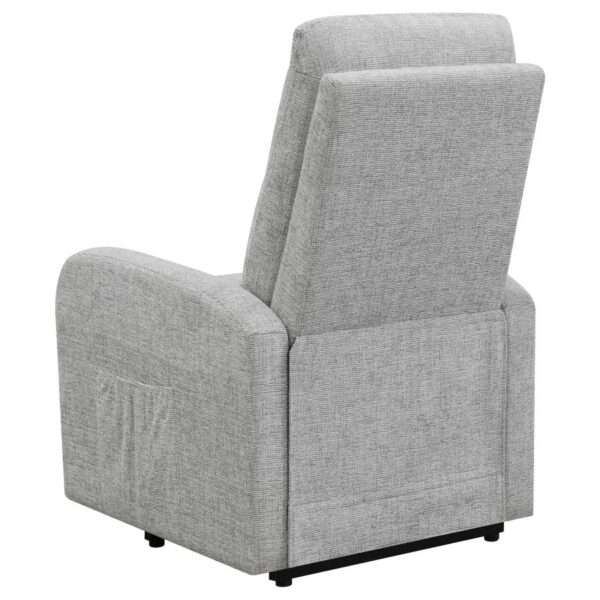 Tufted Upholstered Power Lift Recliner Grey 609402P by Coaster Furniture 26