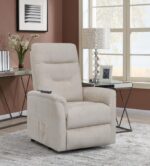 Power Lift Recliner with Storage Pocket Beige 609405P by Coaster Furniture 31