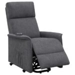 Power Lift Recliner with Wired Remote Charcoal 609406P by Coaster Furniture 35