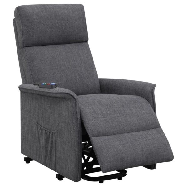 Power Lift Recliner with Wired Remote Charcoal 609406P by Coaster Furniture 21