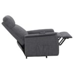 Power Lift Recliner with Wired Remote Charcoal 609406P by Coaster Furniture 37