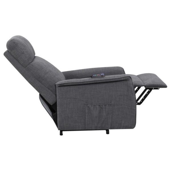 Power Lift Recliner with Wired Remote Charcoal 609406P by Coaster Furniture 23