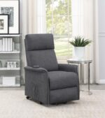 Power Lift Recliner with Wired Remote Charcoal 609406P by Coaster Furniture 31