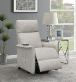 Power Lift Recliner with Wired Remote Beige 609407P by Coaster Furniture 32
