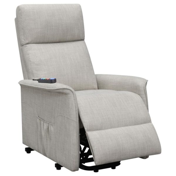 Power Lift Recliner with Wired Remote Beige 609407P by Coaster Furniture 22