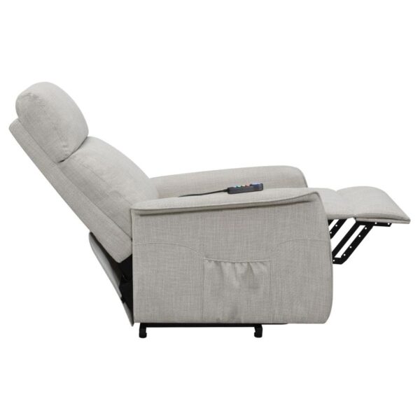 Power Lift Recliner with Wired Remote Beige 609407P by Coaster Furniture 25