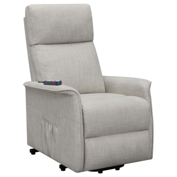 Power Lift Recliner with Wired Remote Beige 609407P by Coaster Furniture 20