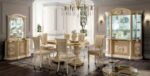 Aida Arm Chair Ivory i24071 By ESF Furniture Dining Chair & Bench Mobilia Cleopatra 10 Aida Arm Chair Ivory i24071 By ESF Furniture 10