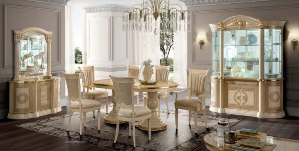 Aida Arm Chair Ivory i24071 By ESF Furniture 7
