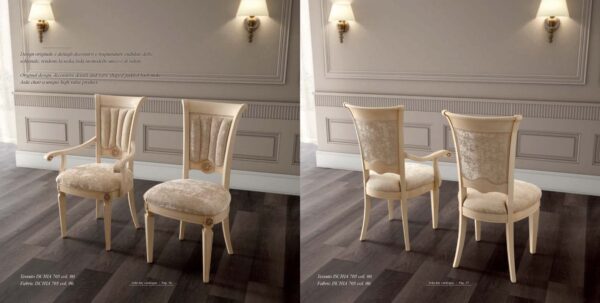 Aida Arm Chair Ivory i24071 By ESF Furniture 8