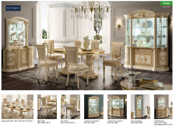 Aida Dining Table i18333 By ESF Furniture 8