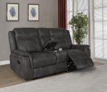 Lawrence Upholstered Tufted Back Motion Loveseat 603505 by Coaster Furniture Luxury Loveseats Mobilia Cleopatra 19 Lawrence Upholstered Tufted Back Motion Loveseat 603505 by Coaster Furniture 19