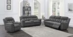 Bahrain Upholstered Power Sofa Charcoal 609541P by Coaster Furniture 20