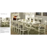 Treviso Chairs White Ash