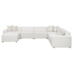 Freddie Upholstered Tight Back LAF Chair Pearl 551644LAF by Coaster Furniture Sectional Sofas Mobilia Cleopatra 31 Freddie Upholstered Tight Back LAF Chair Pearl 551644LAF by Coaster Furniture 31