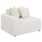 Freddie Upholstered Tight Back LAF Chair Pearl 551644LAF by Coaster Furniture Sectional Sofas Mobilia Cleopatra 25 Freddie Upholstered Tight Back LAF Chair Pearl 551644LAF by Coaster Furniture 25