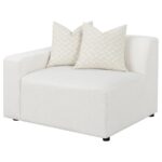 Freddie Upholstered Tight Back LAF Chair Pearl 551644LAF by Coaster Furniture Sectional Sofas Mobilia Cleopatra 27 Freddie Upholstered Tight Back LAF Chair Pearl 551644LAF by Coaster Furniture 27