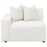 Freddie Upholstered Tight Back LAF Chair Pearl 551644LAF by Coaster Furniture Sectional Sofas Mobilia Cleopatra 26 Freddie Upholstered Tight Back LAF Chair Pearl 551644LAF by Coaster Furniture 26