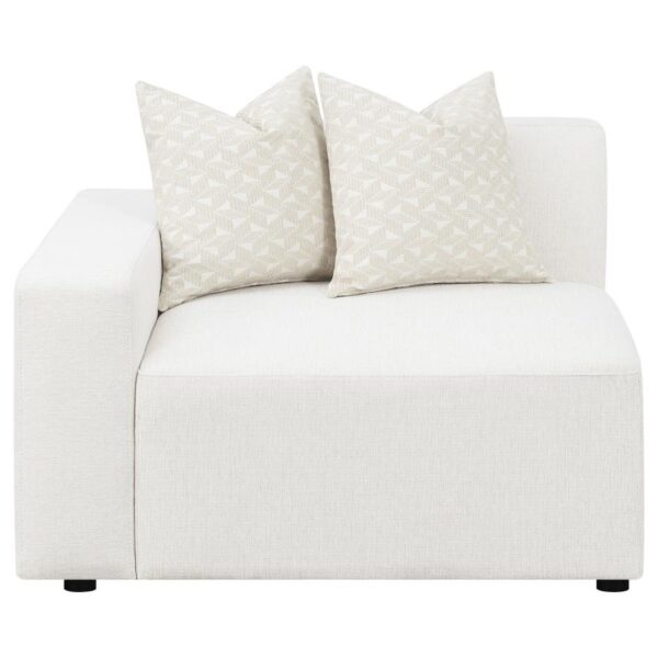 Freddie Upholstered Tight Back LAF Chair Pearl 551644LAF by Coaster Furniture 15