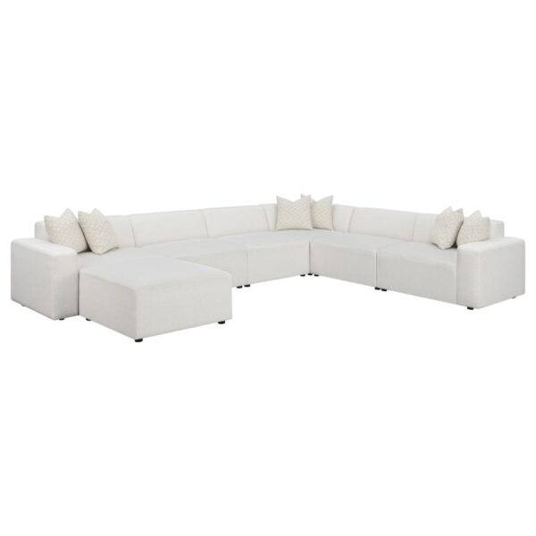 Freddie Upholstered Corner Pearl 551642 by Coaster Furniture 15