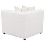 Freddie Upholstered Corner Pearl 551642 by Coaster Furniture Sectional Sofas Mobilia Cleopatra 21 Freddie Upholstered Corner Pearl 551642 by Coaster Furniture 21