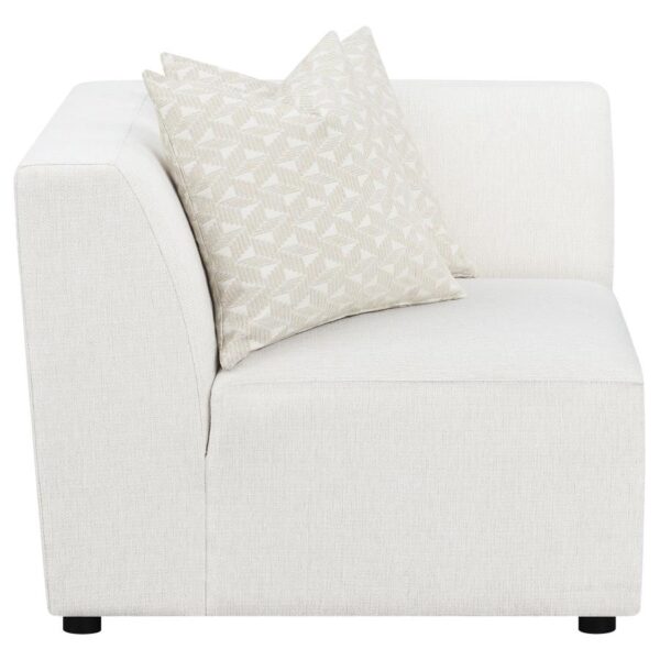 Freddie Upholstered Corner Pearl 551642 by Coaster Furniture 12