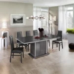 High Gloss Lacquer Oxford Dining Set