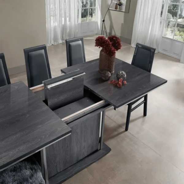 High Gloss Lacquer Oxford Dining Set