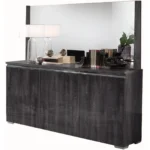 High Gloss Lacquer Oxford Dining Set