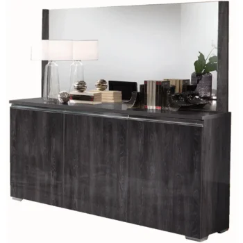 High Gloss Lacquer Oxford Dining Set