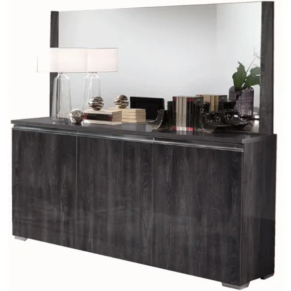 High Gloss Lacquer Oxford Dining Set