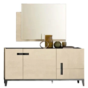 High Gloss Lacquer Ambra 3 Door Buffet