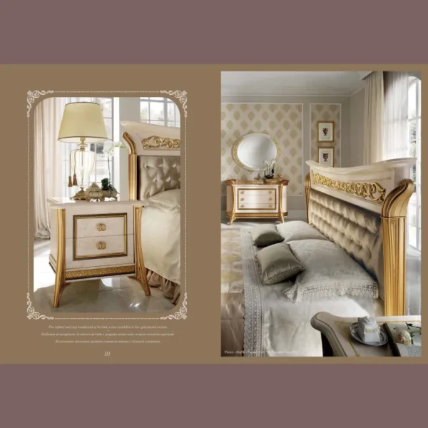 Melodia Beige Bedroom Furniture Set