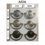 High Gloss Lacquer Aida Ivory Bedroom Set with Gold, Camelgroup Italy