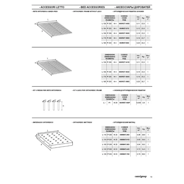 High Gloss Lacquer Aida Ivory Bedroom Set with Gold, Camelgroup Italy