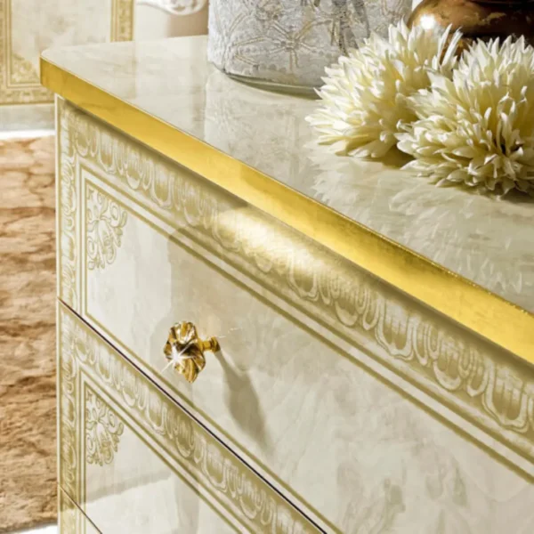 High Gloss Lacquer Leonardo Bedroom Set, Camelgroup Italy