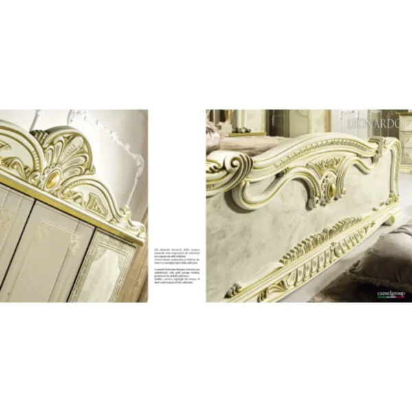 High Gloss Lacquer Leonardo Bedroom Set, Camelgroup Italy
