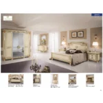 High Gloss Lacquer, Mat Liberty Night Bedroom Set