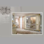 High Gloss Lacquer, Mat Liberty Night Bedroom Set