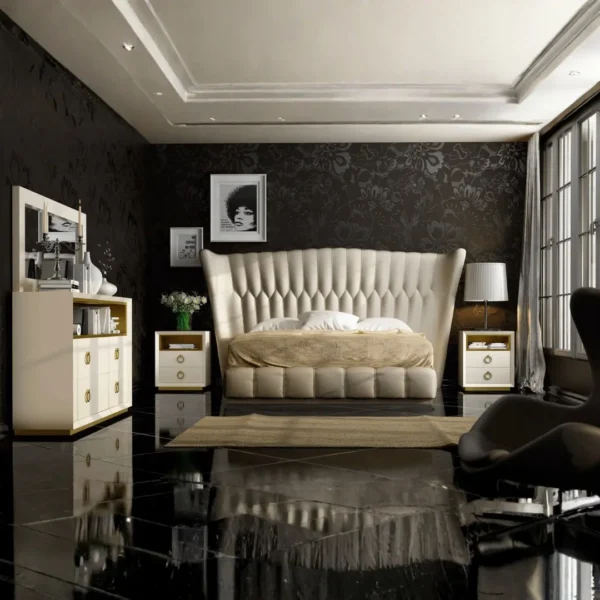 Cream Bedroom Set