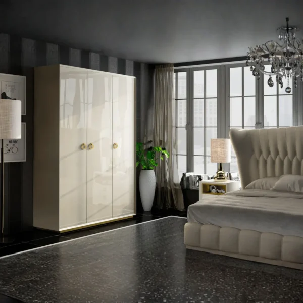 Cream Bedroom Set