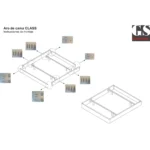 High Gloss Lacquer Sara Bedroom Set