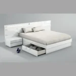 High Gloss Lacquer Sara Bedroom Set