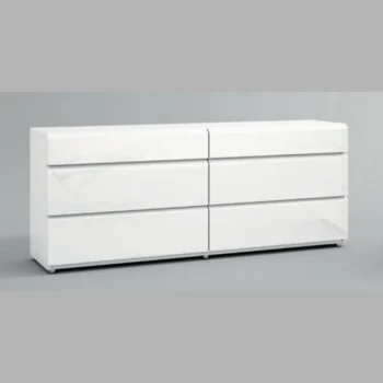 High Gloss Lacquer Sara Dresser Mirror