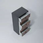 High Gloss Lacquer, Mat Emporio Black Chest